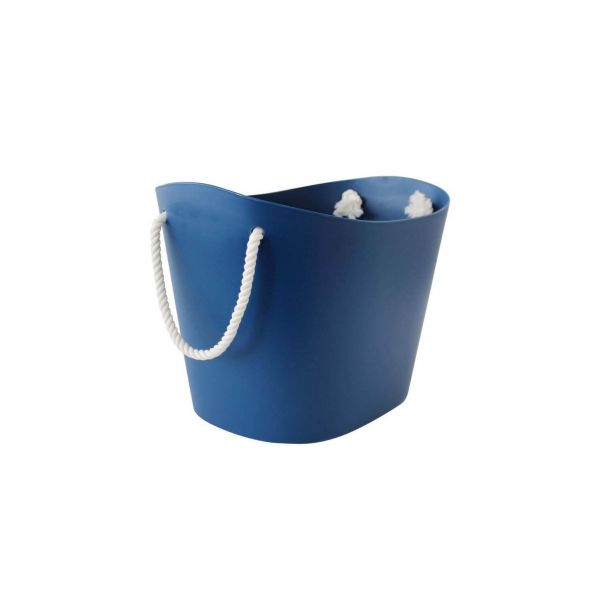 Panier de rangement Balcolore 38 litres - Bleu Marine