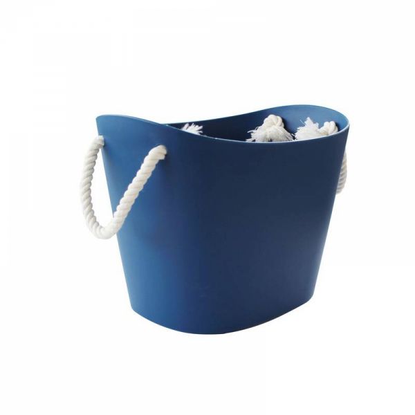 Panier de rangement Balcolore 7 litres - Bleu Marine