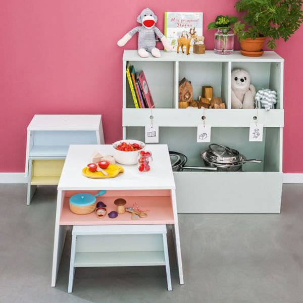 Rangement Jouets blanc - Collection Tuli