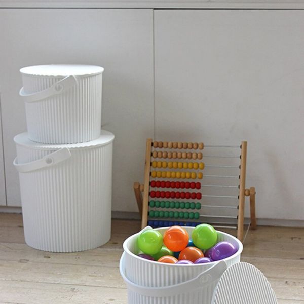 Panier de rangement L seau Omnioutil 20 litres Blanc