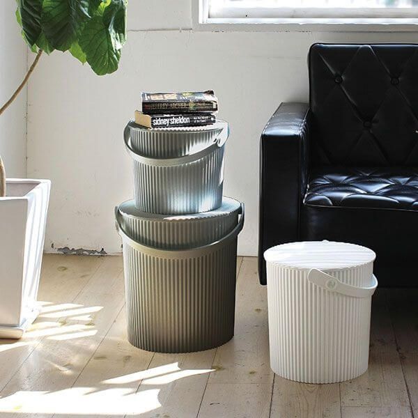 Panier de rangement seau Omni Outil 20 litres Mix gris