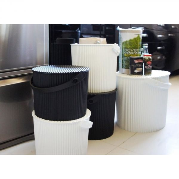 Panier de rangement seau Omni Outil 10 litres Noir