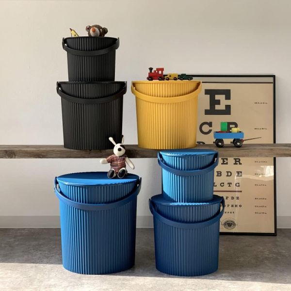 Panier de rangement seau Omni Outil 10 litres Noir
