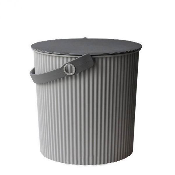 Panier de rangement S seau Omnioutil 8 litres Mix gris