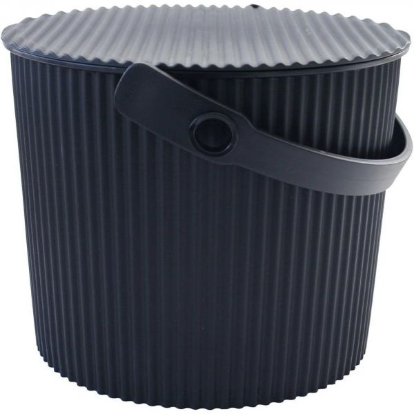 Panier de rangement seau Omni Outil 8 litres Noir