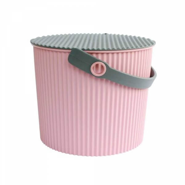 Panier de rangement seau Omni Outil 8 litres Rose