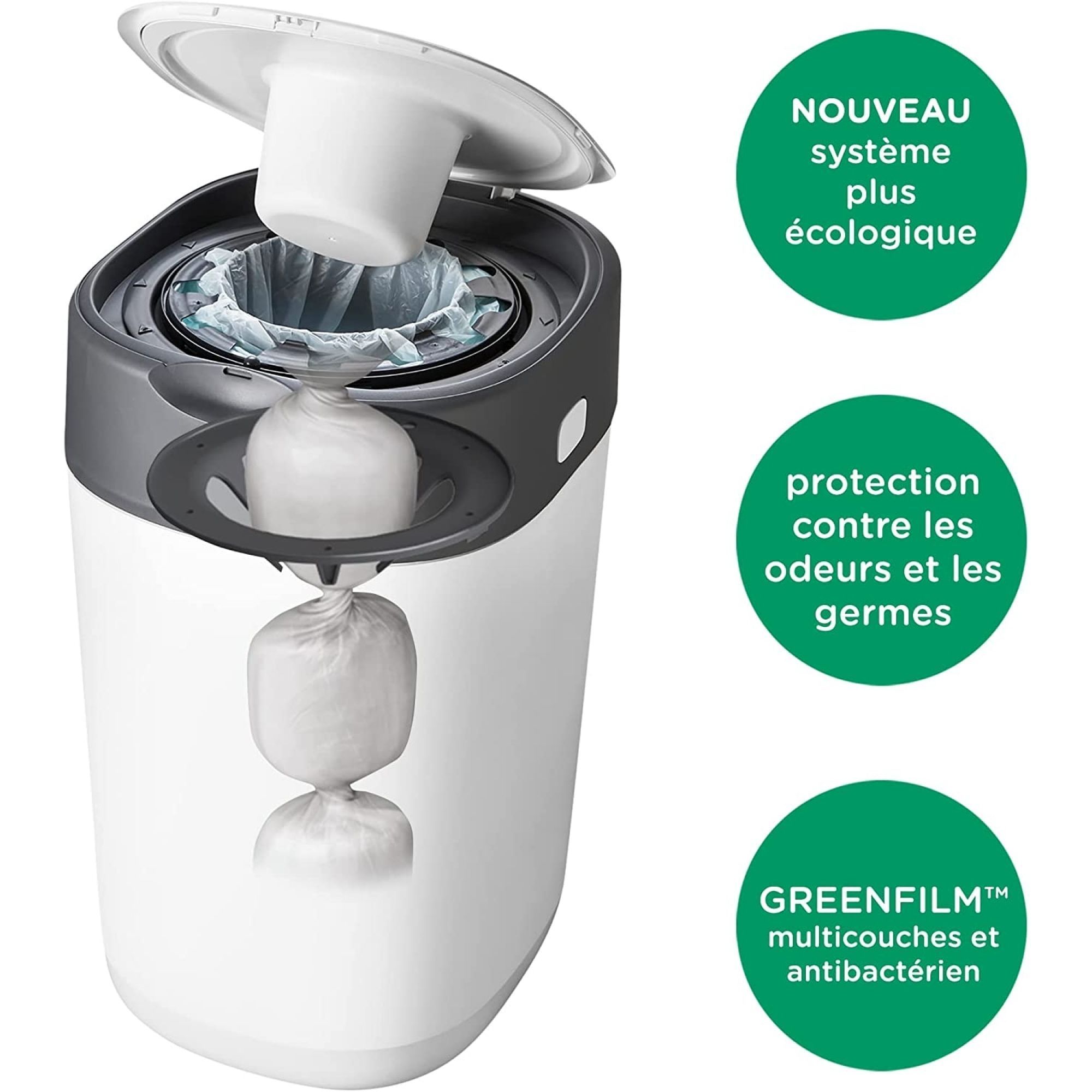 Recharges pour poubelles Twist & Click et Tec