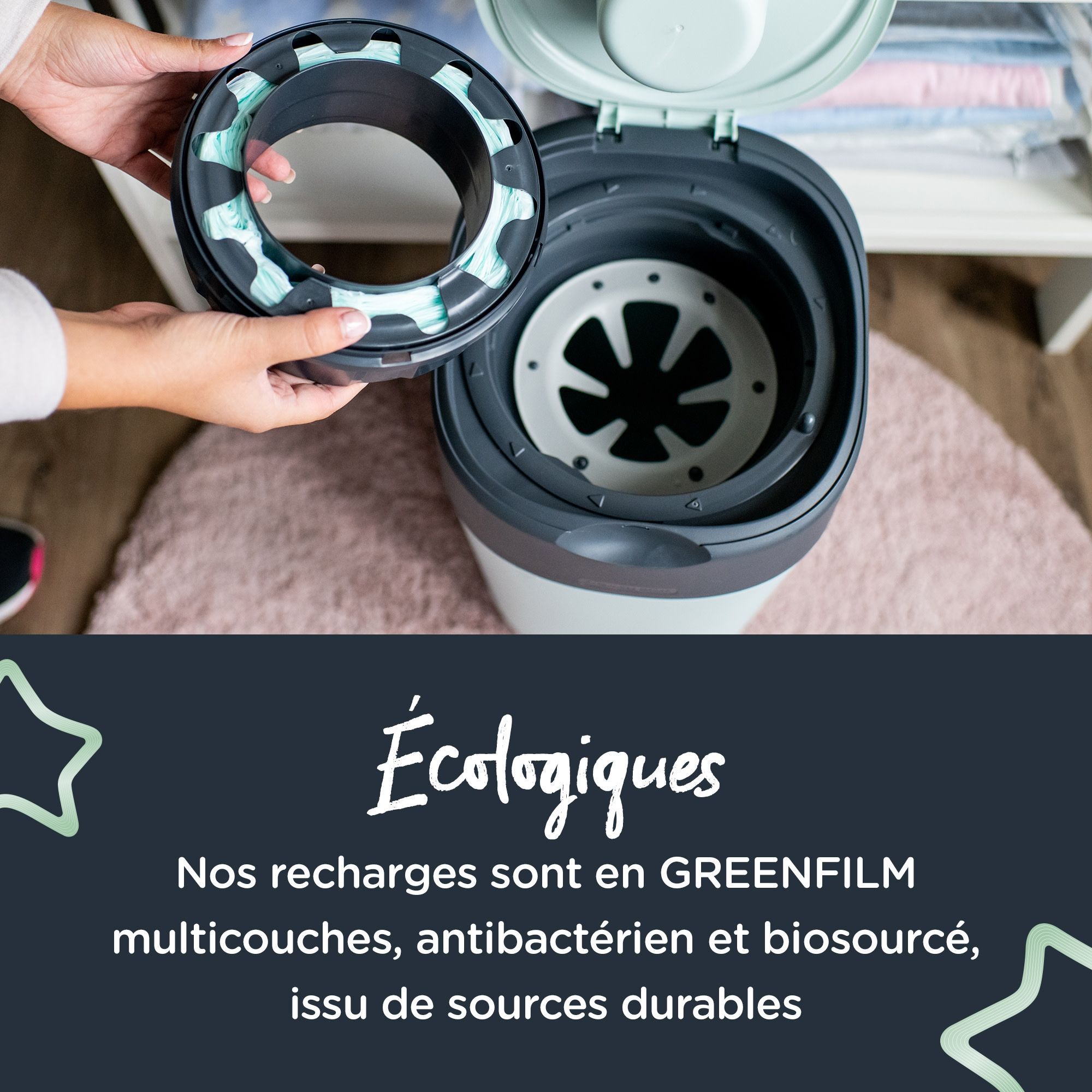 Recharges Twist & Click x6 TOMMEETIPPEE, Vente en ligne de Couche et  accessoires