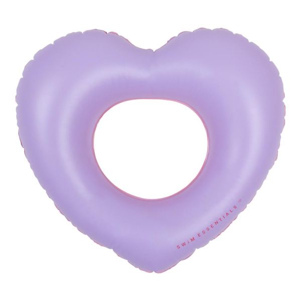 Bouée cœur rouge violet Ø 55 cm