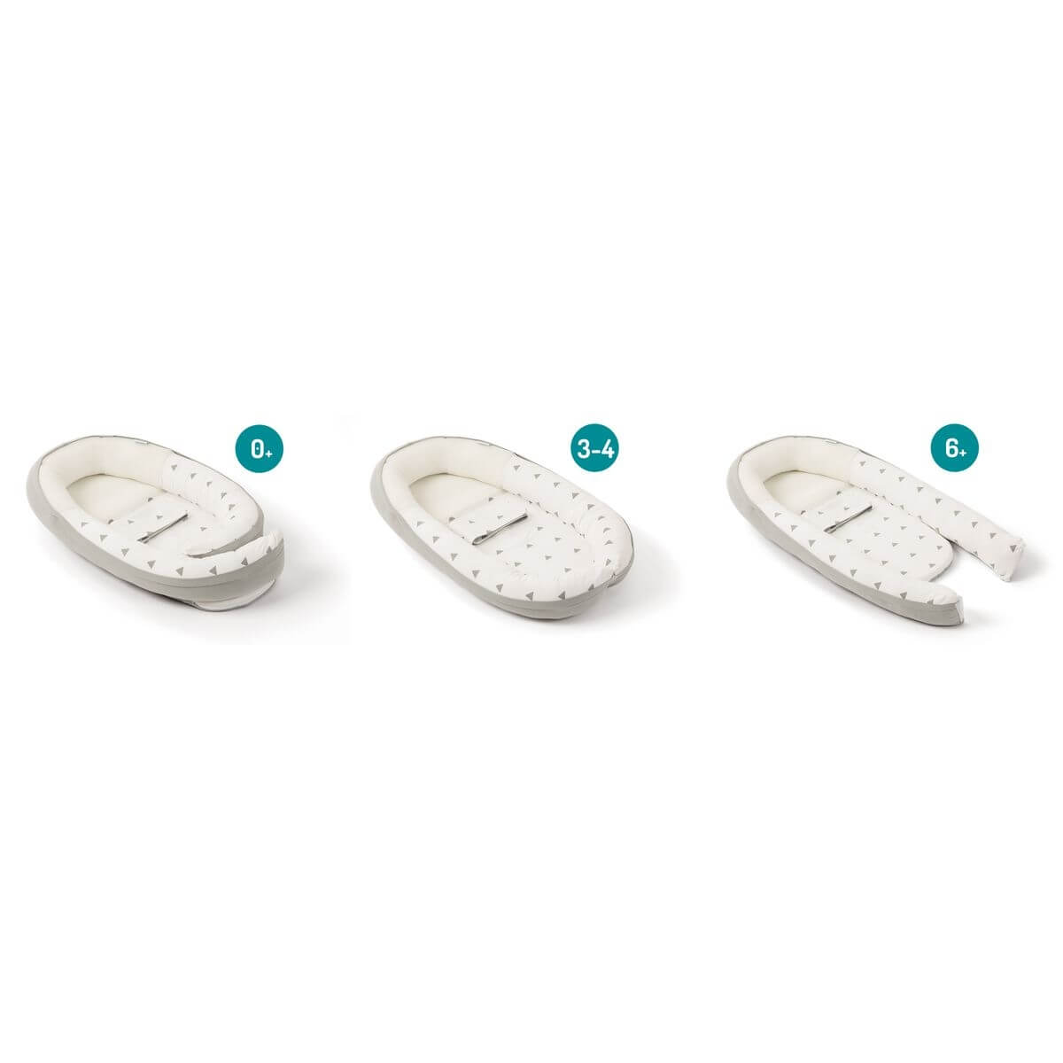 Babymoov Reducteur De Lit Doomoo Cocoon Gris Made In Bebe