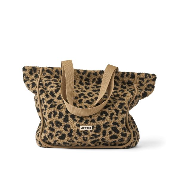 Sac tote bag polaire doux Reed Mega leo oat mix