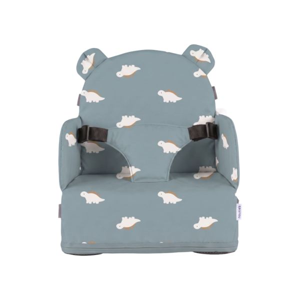 Rehausseur de chaise bébé pliable et imperméable dinosaures