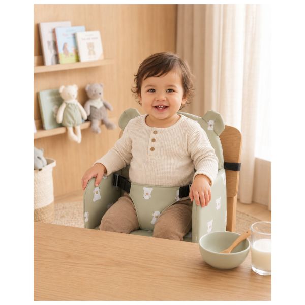 Rehausseur de chaise bébé pliable et imperméable Fluffy