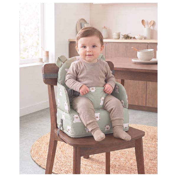 Rehausseur de chaise bébé pliable et imperméable Fluffy