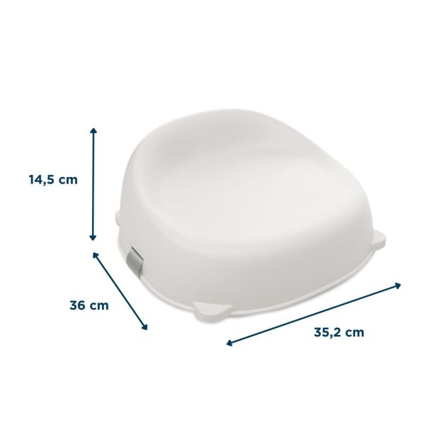 Rehausseur de chaise Easy Blanc crème