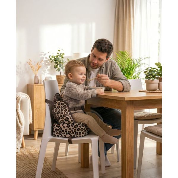 Rehausseur chaise Easy Up Leopard
