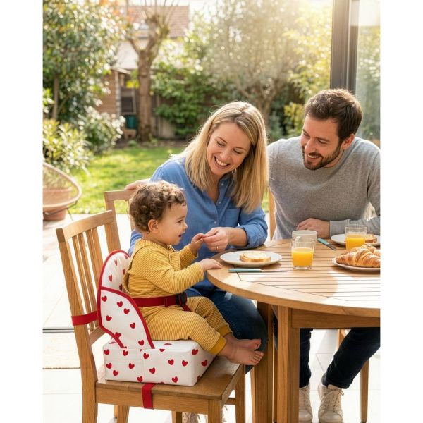 Rehausseur chaise Easy Up Little Hearts