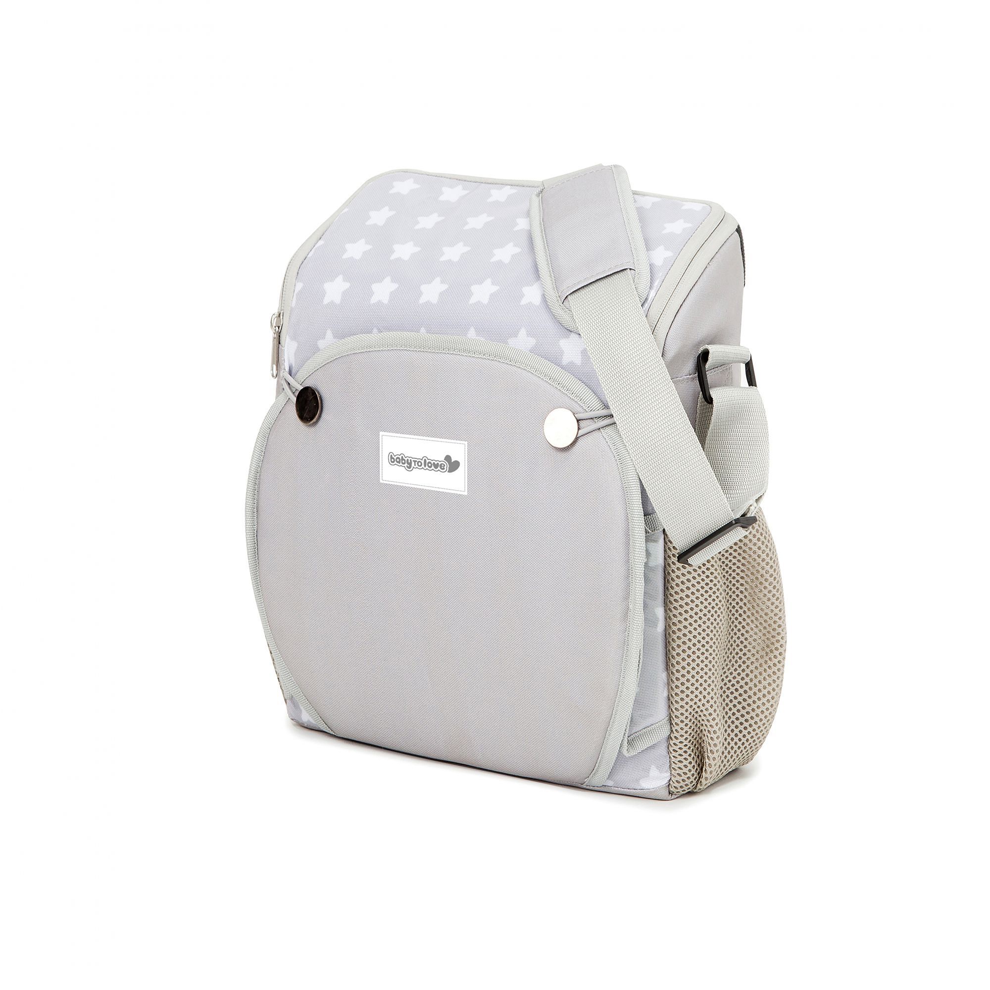 Rehausseur nomade Travel Up White Stars - Made in Bébé