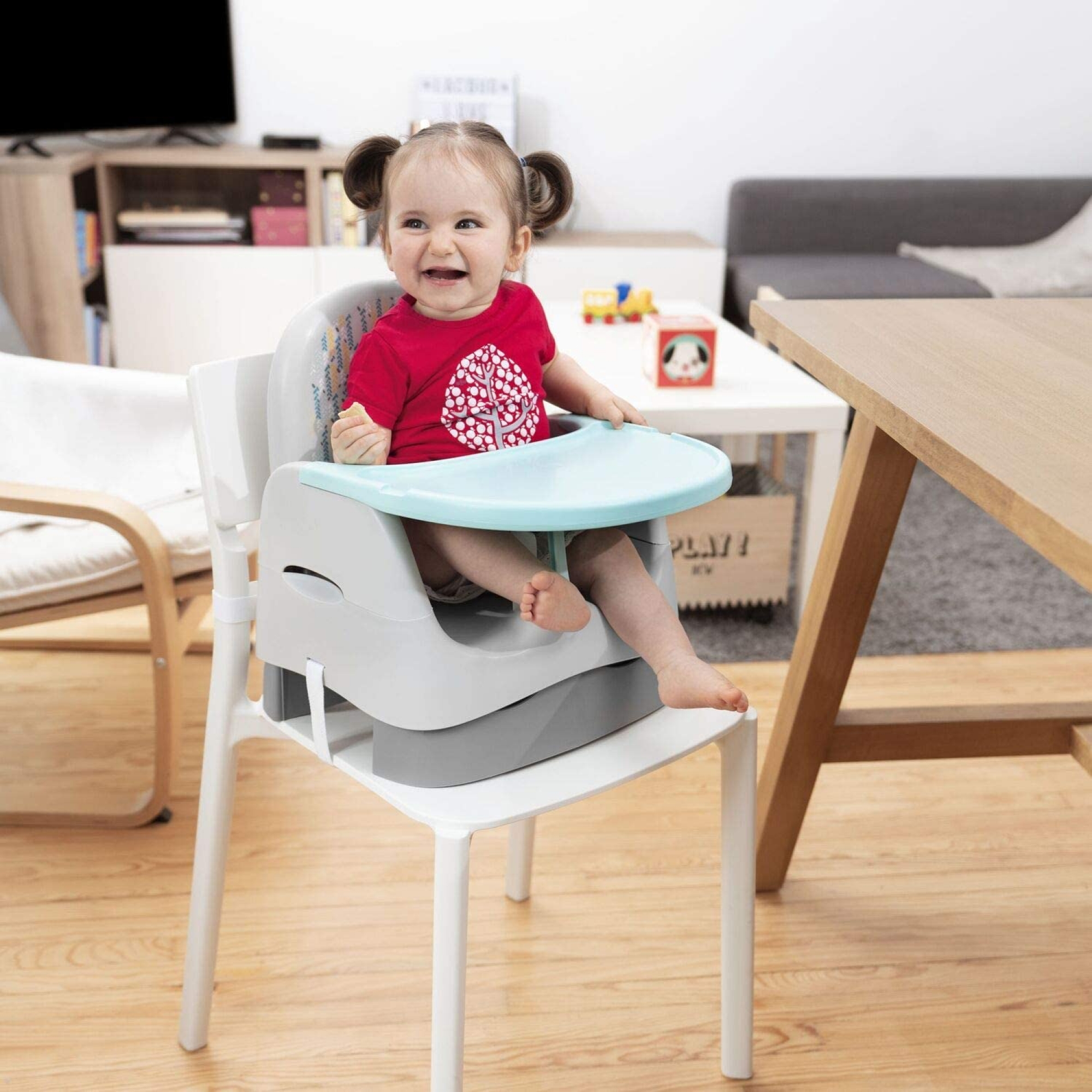 Réhausseur bébé, achat de réhausseurs de chaise avec tablette