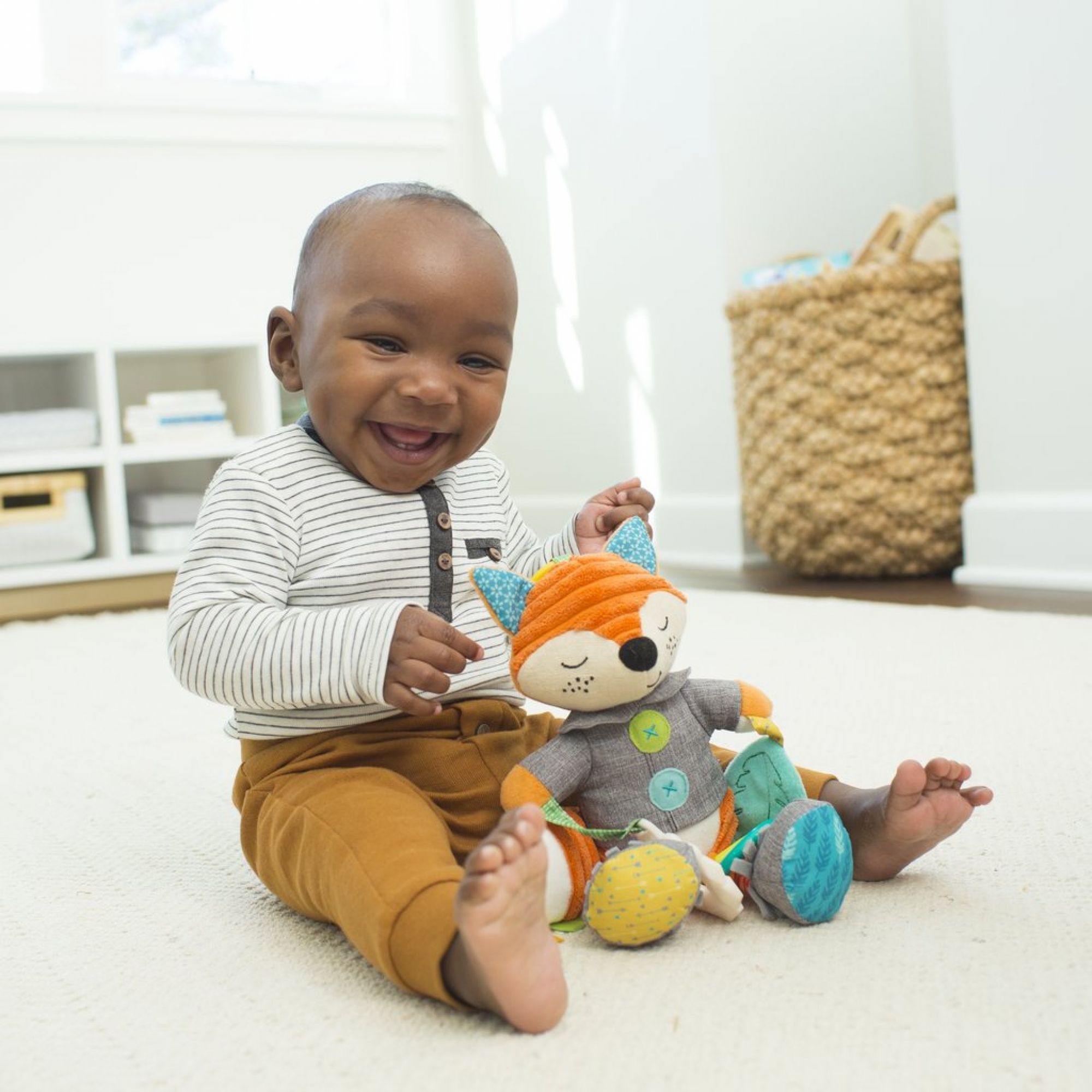 Infantino Peluche D Activites Renard Made In Bebe