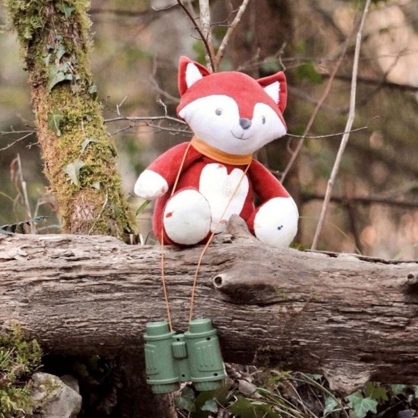 Peluche musicale Renard - Cache cache en forêt