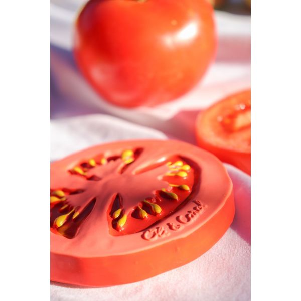 Anneau de dentition Jouet de bain Renato la tomate