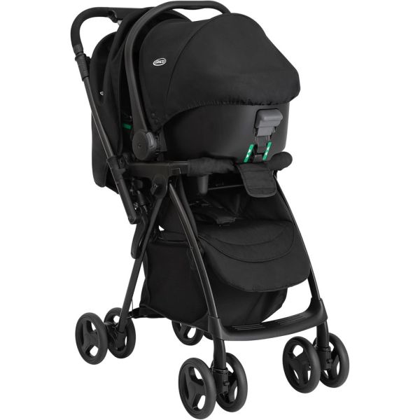 Poussette duo Revaya + siège auto SnugLite Midnight