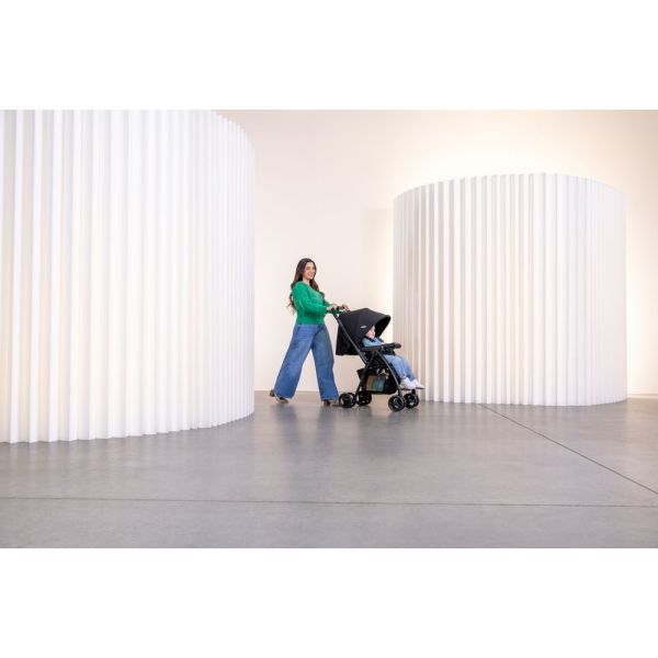 Poussette duo Revaya + siège auto SnugLite Midnight