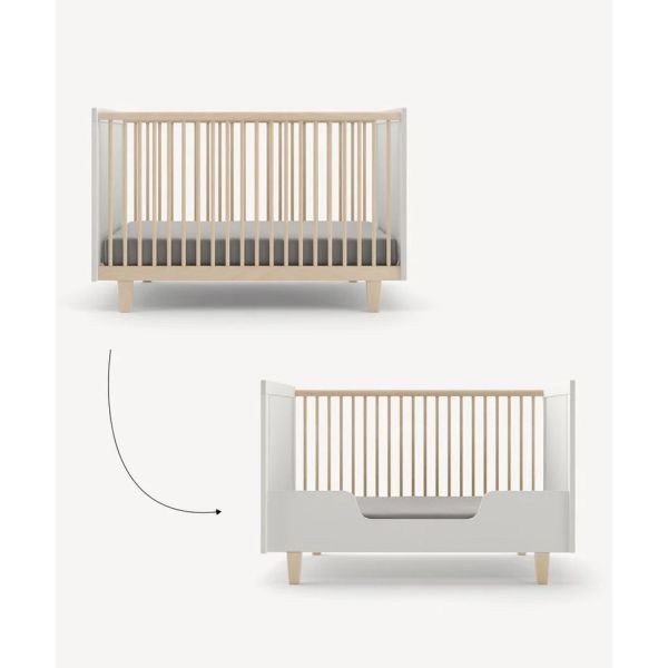 Kit de conversion Rhea pour lit bébé - Blanc