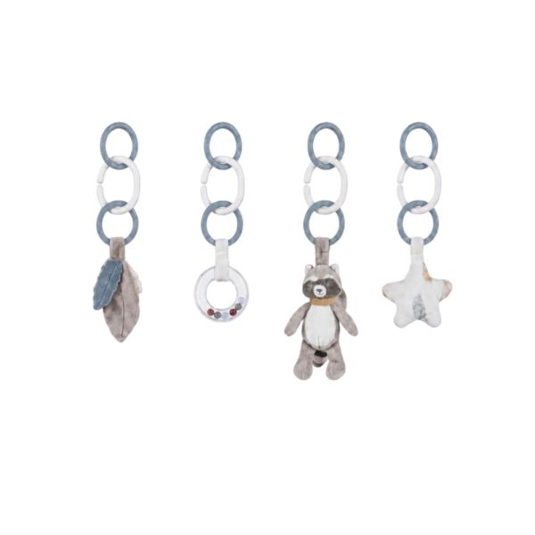 Set d'activités sensoriel Raku, Lino & Pico pour arche d'éveil