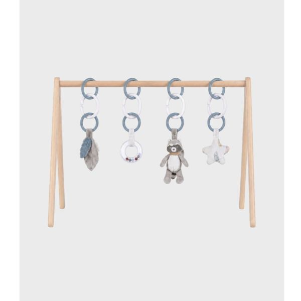 Set d'activités sensoriel Raku, Lino & Pico pour arche d'éveil