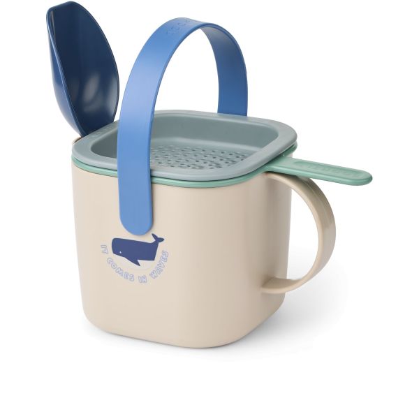 Jouets de plage Roald Shark Dove blue