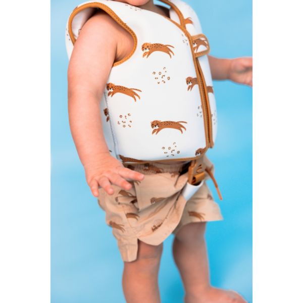 Gilet de natation panthère 1-2 ans