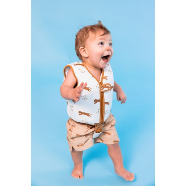 Gilet de natation panthère 1-2 ans