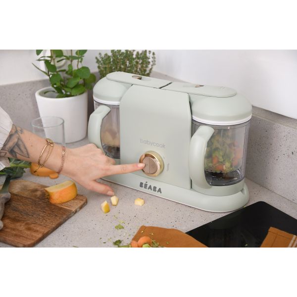 Robot cuiseur bébé Babycook Duo Vert de gris