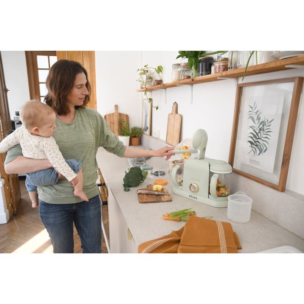 Robot cuiseur bébé Babycook Duo Vert de gris