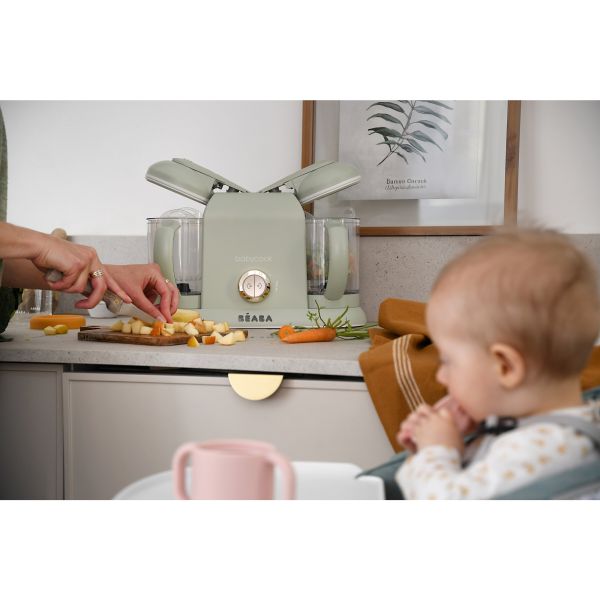 Robot cuiseur bébé Babycook Duo Vert de gris