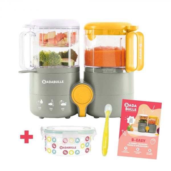 Robot Culinaire B-Easy + 1 Contenant 300ml + 1 Cuillère