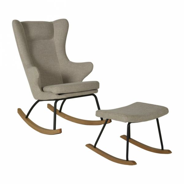 Fauteuil d'allaitement Luxe Argile