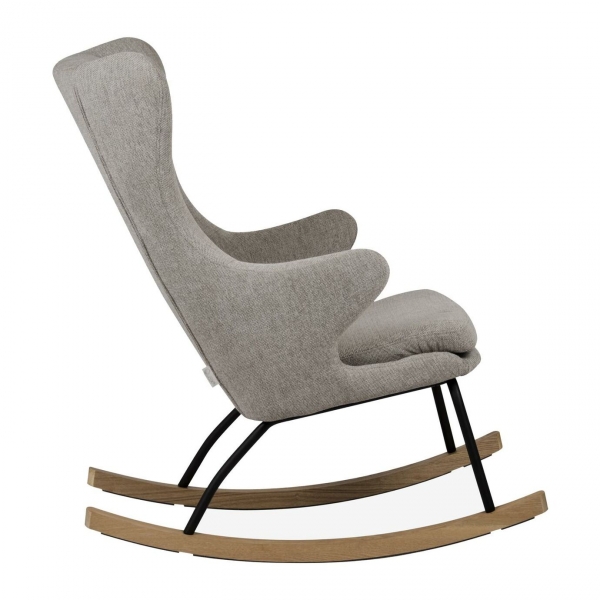 Fauteuil d'allaitement Luxe Sand Grey