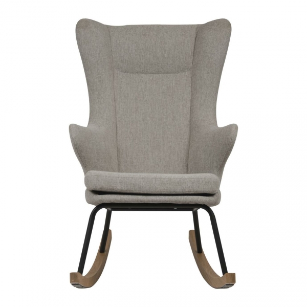 Fauteuil d'allaitement Luxe Sand Grey