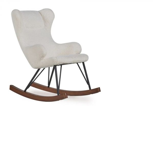 Fauteuil à bascule enfant Luxe Crème