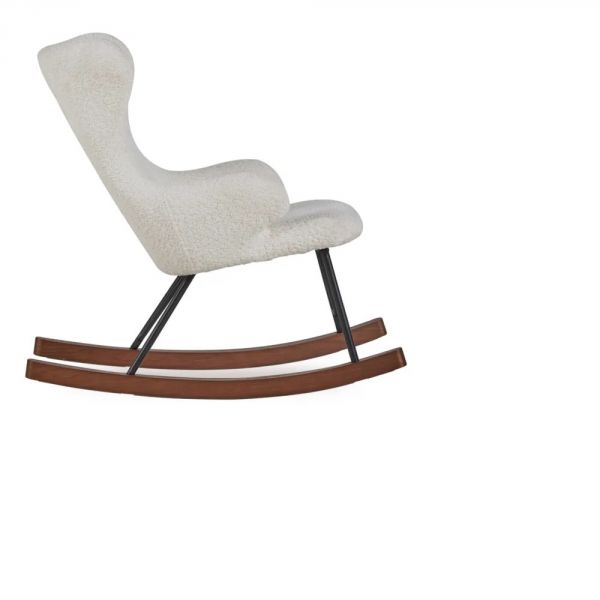 Fauteuil à bascule enfant Luxe Crème