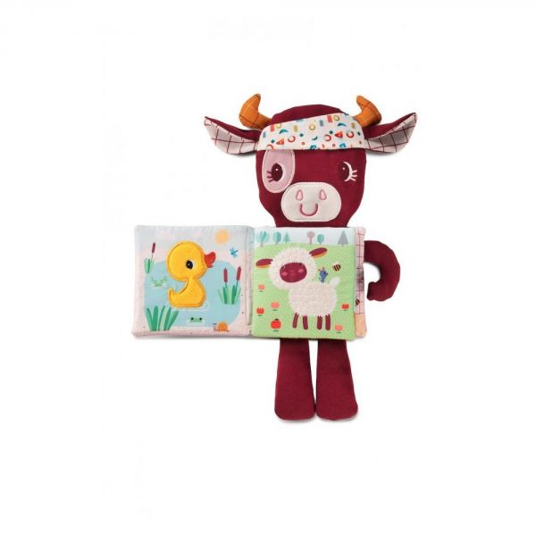 Livre doudou Rosalie la vache