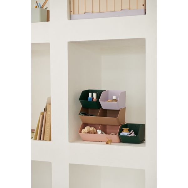 Lot de 2 organisateurs de bureau Rosemary Whale blue