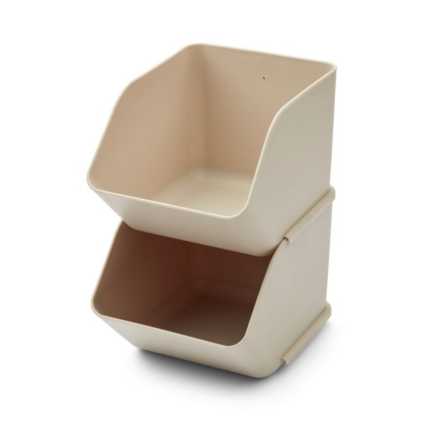 Lot de 2 petits organisateurs de bureau Rosemary Sandy