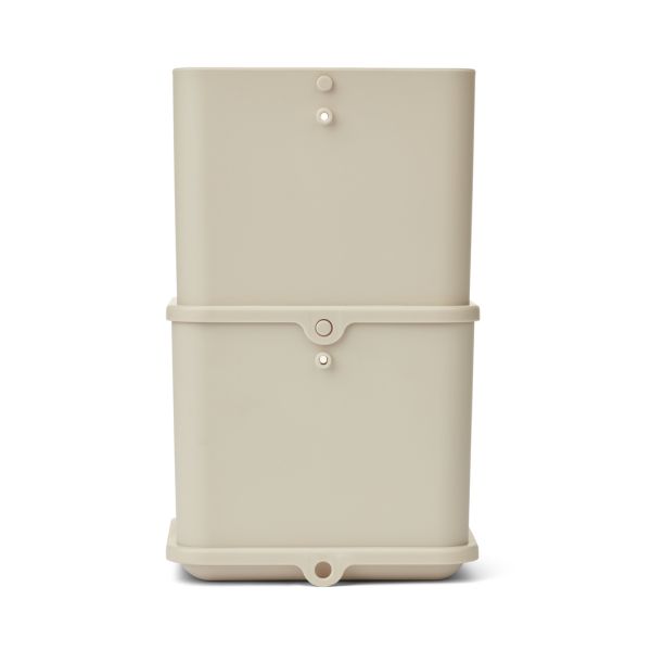 Lot de 2 petits organisateurs de bureau Rosemary Sandy