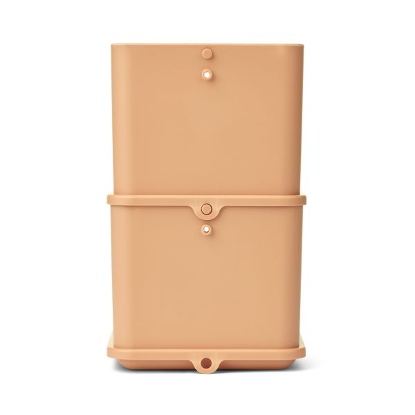 Lot de 2 petits organisateurs de bureau Rosemary Tuscany rose