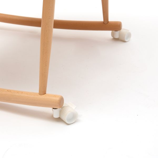 Lot de 4 roues pour berceau Kumi