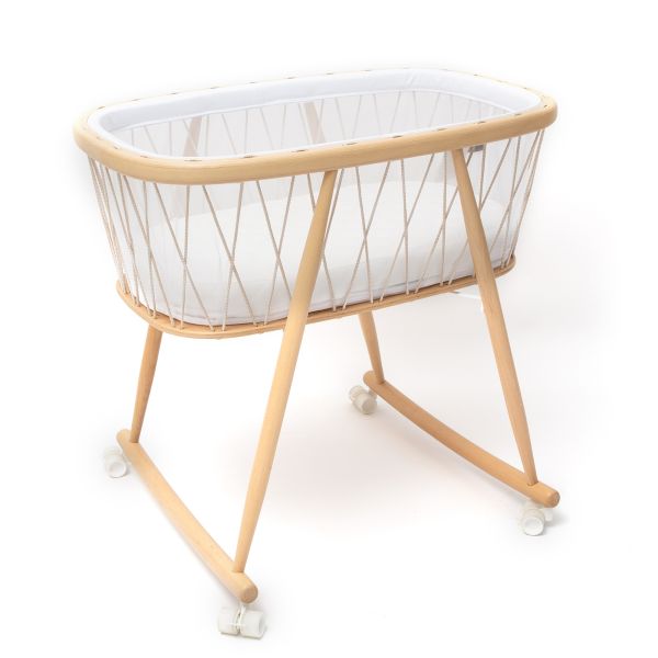 Lot de 4 roues pour berceau Kumi